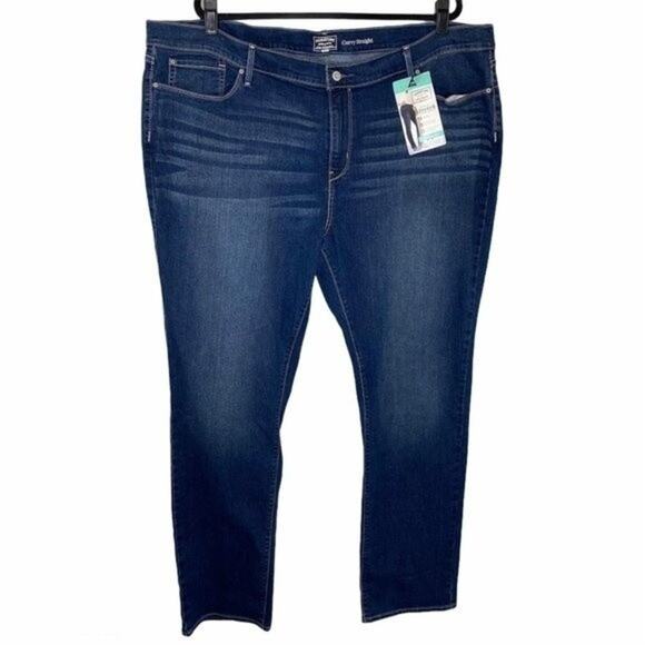 Levi's NWT Curvy Straight Simply Stretch Jeans 28L - Picture 1 of 9